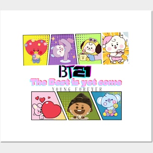 BT21 Posters and Art